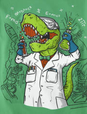 Boys Scientist Dino Graphic Tee