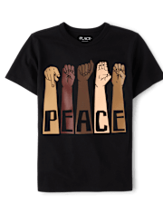 Boys Peace Graphic Tee