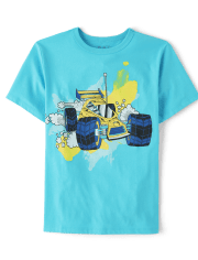 Boys Racecar Graphic Tee