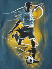 Boys Soccer Graphic Tee