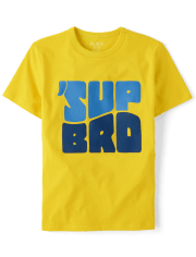 Boys Sup Bro Graphic Tee