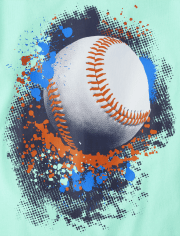 Boys Baseball Graphic Tee