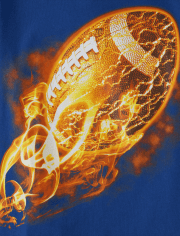 Boys Football Graphic Tee