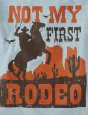 Boys Not My First Rodeo Graphic Tee