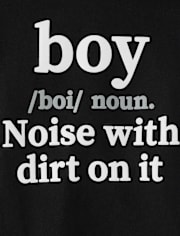 Baby And Toddler Boys Definition Graphic Tee
