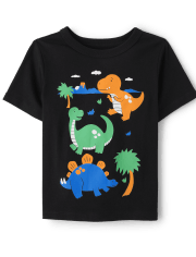 Baby And Toddler Boys Dino Graphic Tee