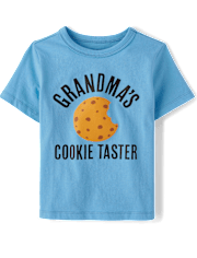 Baby And Toddler Boys Cookie Taster Graphic Tee