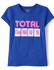 Girls Total Genius Graphic Tee