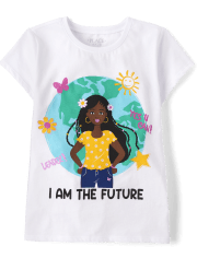 Girls The Future Graphic Tee
