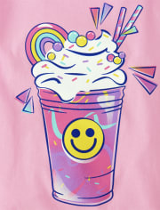 Girls Milkshake Graphic Tee