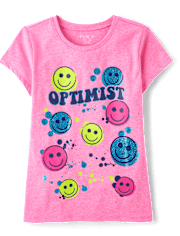 Girls Optimist Graphic Tee