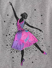 Girls Dancer Graphic Tee