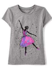 Girls Dancer Graphic Tee