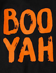 Baby And Toddler Boys Glow Boo Yah Graphic Tee