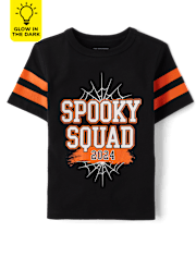 Unisex Baby And Toddler Matching Family Glow Spooky Squad 2024 Graphic Tee