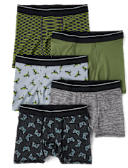 Boys Gamer Performance Boxer Briefs 5-Pack