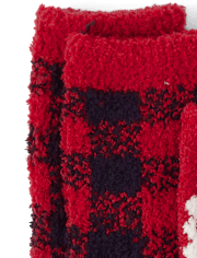 Bébé Et tout-petit Famille assorti Santa Cozy Chaussettes 2-Pack