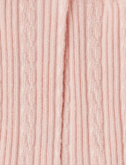 bébé et tout-petit, fille tricot câblé Collants 2-Pack