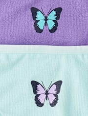 Girls Butterfly Bikini Underwear 7-Pack