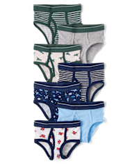 Toddler Boys Fire Truck Briefs 7-Pack