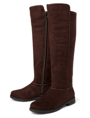Bottes au-dessus du genou pour filles