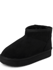 Botas Teddy Niña Plataforma Baja