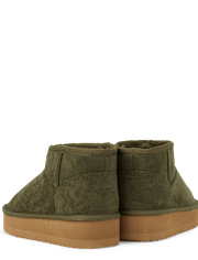 Girls Low Platform Teddy Boots