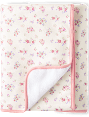 Baby Girls Floral Cozy Blanket