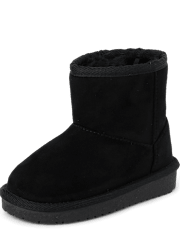 Toddler Girls Mid Teddy Boots