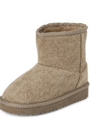 Toddler Girls Mid Teddy Boots