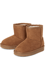 Toddler Girls Mid Teddy Boots