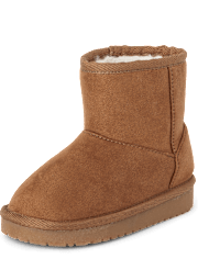 Toddler Girls Mid Teddy Boots