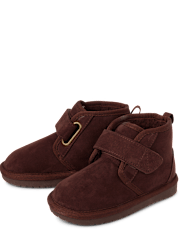 Toddler Boys Teddy Boots