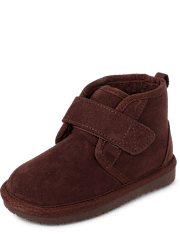 Toddler Boys Teddy Boots