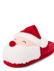 Unisex Adult Matching Family Santa Slippers