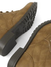 Fille Quilted À lacets Bottine