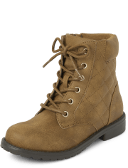 Fille Quilted À lacets Bottine