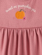 Baby Girls Pumpkin Pie Jumpsuit