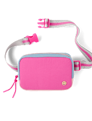 Girls Happy Face Belt Bag