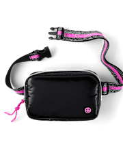 Girls Happy Face Belt Bag