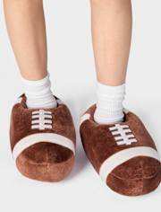 Kids Matching Family Football Slippers