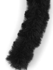 Bandeau en fausse fourrure pour fille avec motif chat