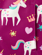 Toddler Girls Unicorn 3 in 1 Jacket