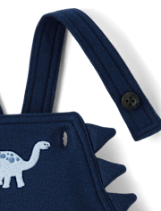 Conjunto de ropa de juego de 2 piezas Dino para bebés niños