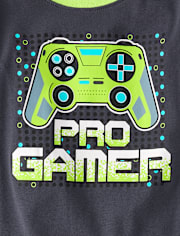 Boys Pro Gamer Snug Fit Cotton Pajamas