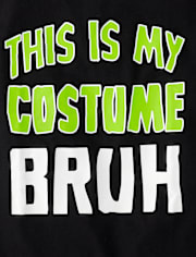 Boys Glow Costume Graphic Tee