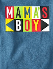 Baby And Niños pequeños Boys Mama's Niño Camisetas estampadas