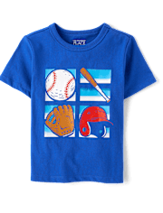 Baby And Toddler Boys Baseball Graphic Tee