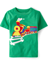 Baby And Niños pequeños Boys Train Camisetas estampadas