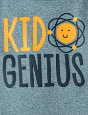 Baby And Toddler Boys Kid Genius Graphic Tee